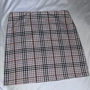 GB Girls Black and White Pencil Mini Skirt